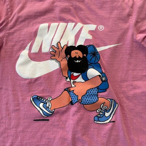 Nike Hike Club T-Shirt Tee Pink Small - Picture 4 of 5